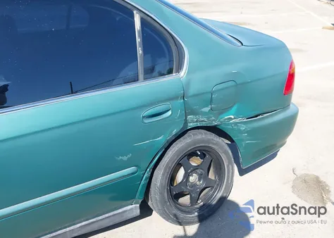 1999 Honda Civic Ex z USA, uszkodzony, nr VIN 2HGEJ8540XH538590